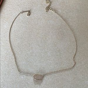Irdidecsent druzy necklace